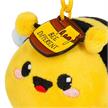 Legami - Plüsch-Schlüsselanhänger - Super Soft! - Tiny - Bee | Bild 3
