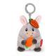 Legami - Plüsch-Schlüsselanhänger - Super Soft! - Tiny - Donkey