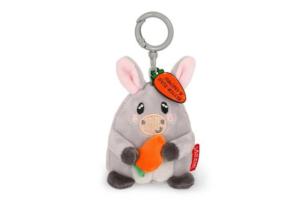 Legami - Plüsch-Schlüsselanhänger - Super Soft! - Tiny - Donkey