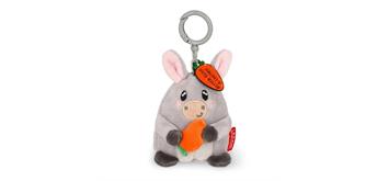 Legami - Plüsch-Schlüsselanhänger - Super Soft! - Tiny - Donkey