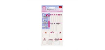 Legami Set mit 3 Stickerbögen – Kitty