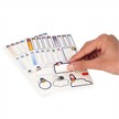Legami Set mit 3 Stickerbögen – Space | Bild 4
