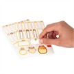 Legami Set mit 3 Stickerbögen – Teddy | Bild 4