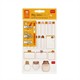 Legami Set mit 3 Stickerbögen – Teddy