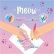 Legami - Set mit 6 doppelseitigen Filzstiften Meow | Bild 2