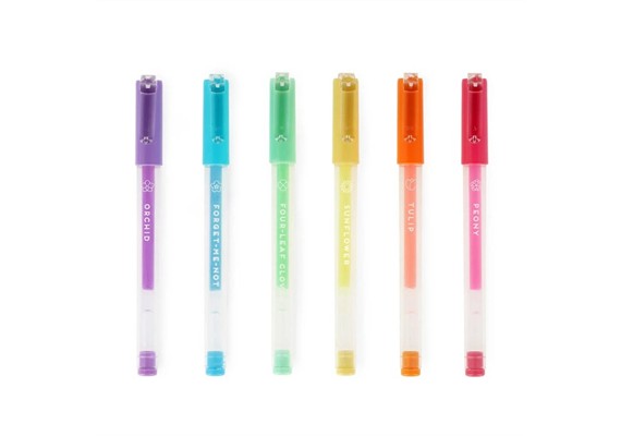 Legami Set mit 6 Mini-Gelstiften Pastell