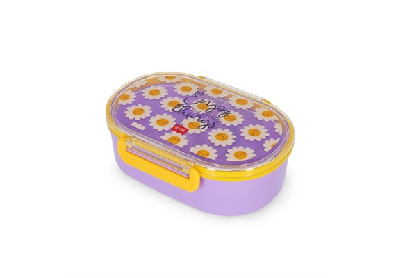 Legami Snack & Go Snackbox – Daisy – 500 ml