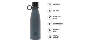 Legami - Thermoflasche 500 Ml - Hot&Cold "Black"