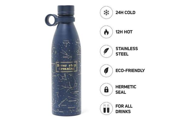 Legami - Thermoflasche 500 Ml - Hot&Cold Stars