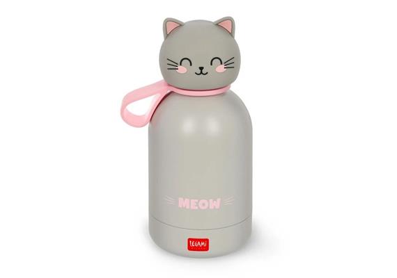 Legami - Thermosflasche für Kinder - Hot&Cold BFF - Kitty