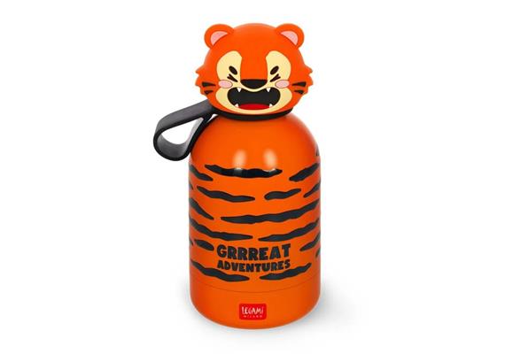 Legami - Thermosflasche für Kinder - Hot&Cold BFF - Tiger