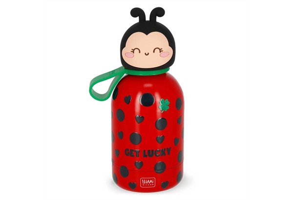 Legami - Thermosflasche für Kinder - Ladybug - Hot&Cold BFF