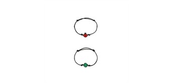 Legami VBRA0001 Set aus 2 Armbändern - Ladybug