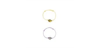 Legami VBRA0004 Set aus 2 Armbändern - Bee