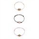Legami VBRA0005 Set aus 3 Armbändern - Teddy Bear