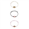 Legami VBRA0005 Set aus 3 Armbändern - Teddy Bear