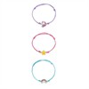 Legami VBRA0006 Set aus 3 Armbändern - Unicorn