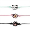 Legami VBRA0007 Set aus 3 Armbändern - Panda | Bild 4