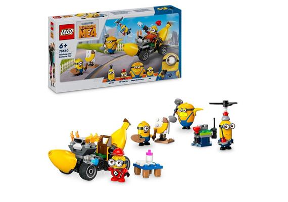 LEGO Despicable Me 75580 Minions und das Bananen Auto