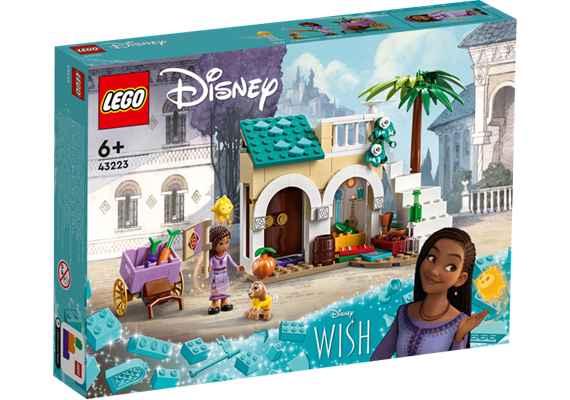 LEGO® 43223 Disney Wish - Asha in der Stadt Rosas