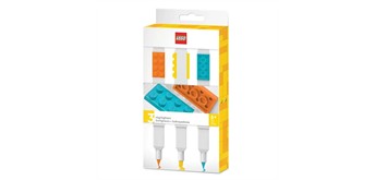 LEGO® 51685 Textmarker - 3 Farben in Geschenkpackung 9.7 x 3.2 x 18 cm