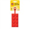 LEGO® 52002 Gepäckanhänger aus Vinyl - Farbe: rot - 9 cm