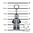 LEGO® 52109 Classic Skelett Schlüsselanhänger mit Taschenlampe | Bild 4