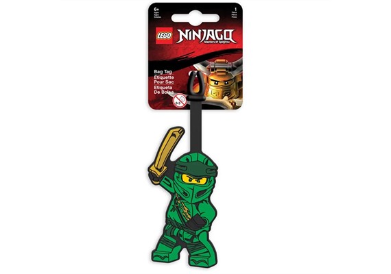 LEGO® 52493 Ninjago Lloyd - Gepäckanhänger aus Vinyl 10.5 cm