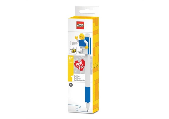 LEGO® 52600 Gelstift mit Legofigur - Farbe: blau