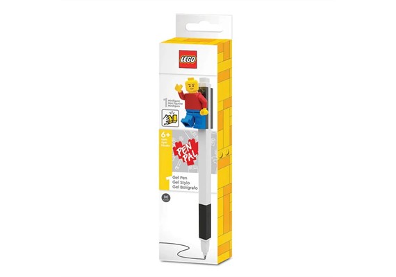 LEGO® 52601 Gelstift mit Legofigur - Farbe: schwarz