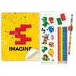 LEGO® 52627 Notizbuch mit Schreibwarenset und Legofigur | Bild 3