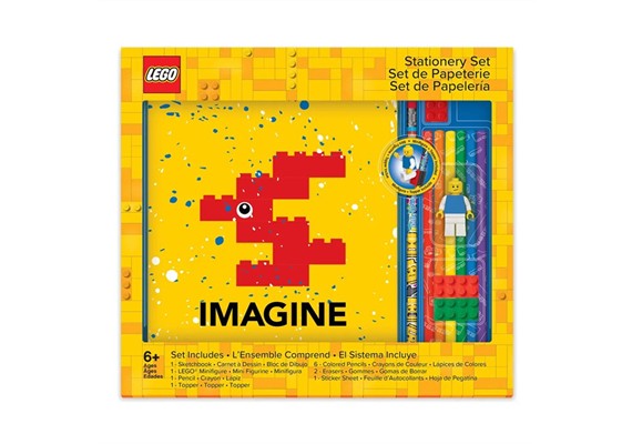 LEGO® 52627 Notizbuch mit Schreibwarenset und Legofigur