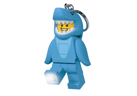 LEGO® 52834 Classic Hai Schlüsselanhänger mit Taschenlampe 4.5 x 1.5 x 7.5 cm