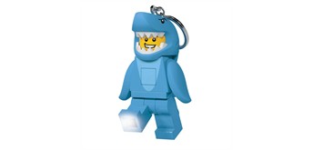 LEGO® 52834 Classic Hai Schlüsselanhänger mit Taschenlampe 4.5 x 1.5 x 7.5 cm