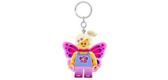 LEGO® 52837 Iconic Keychain Light - Butterfly Girl Schlüsselanhänger mit Taschenlampe