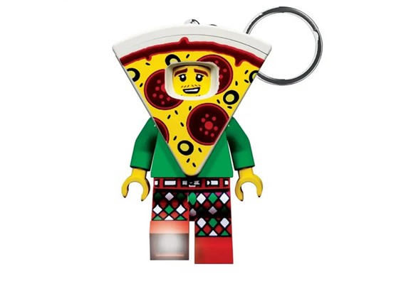 LEGO® 52923 Pizza Schlüsselanhänger mit Taschenlampe