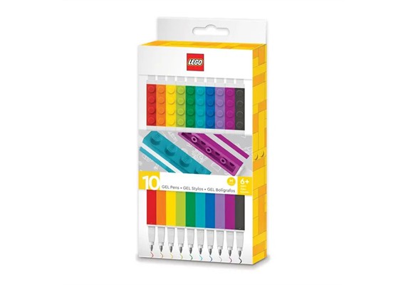 LEGO® 53100 Gelstift 10 Farben in Geschenkpackung