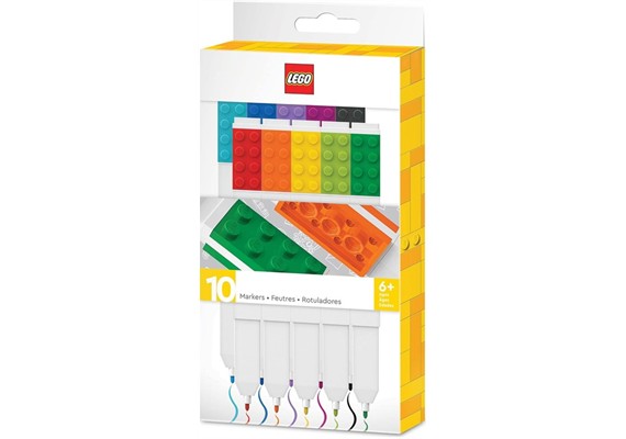 LEGO® 53101 Filzstifte 10 Farben in Geschenkpackung