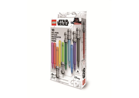 LEGO® 53116 Star Wars Lichtschwert - Gelstift Set - 10 Stück