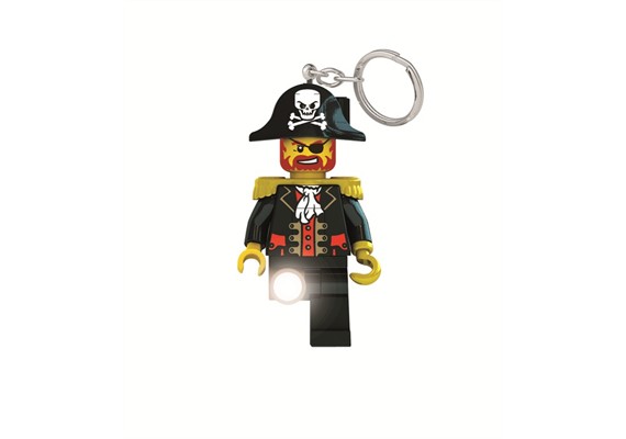 LEGO® 53176 Iconic Keychain Light - Captain Brickbeard Schlüsselanhänger mit Taschenlampe