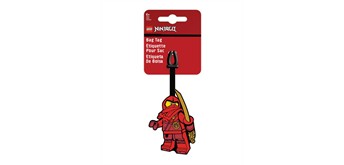 LEGO® 53342 Ninjago Kai Gepäckanhänger aus Silikon 9 cm mit Hangtag