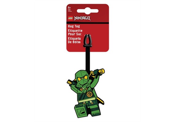 LEGO® 53343 Ninjago Lloyd Gepäckanhänger aus Silikon 9 cm mit Hangtag