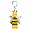 LEGO® 53443 Minifigures™ Keychain Light Bienen Mädchen - Schlüsselanhänger mit Taschenlamp