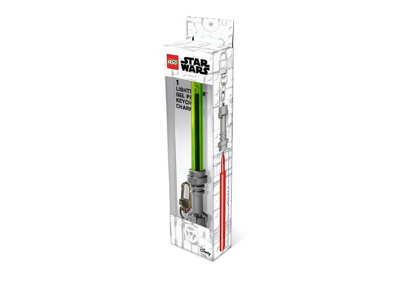 LEGO® 53512 STAR WARS™ Lichtschwert als Gelstift mit Clip - Limettengrün