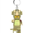 LEGO® 53636 Minifigurines™ Triceratops Kostüm-Fan Schlüsselanhänger mit Taschenlampe | Bild 2