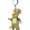 LEGO® 53636 Minifigurines™ Triceratops Kostüm-Fan Schlüsselanhänger mit Taschenlampe | Bild 4