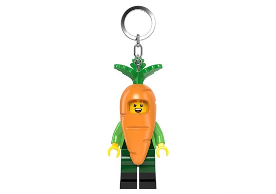LEGO® 53637 Minifigures™ Karotten-Maskottchen Schlüsselanhänger mit Taschenlampe