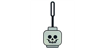 LEGO® 53648 Gepäckanhänger Skelettkopf leuchtend im Dunkeln