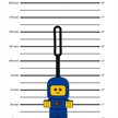 LEGO® 53650 Minifigures™ Bagtag Blau Spacebaby | Bild 4