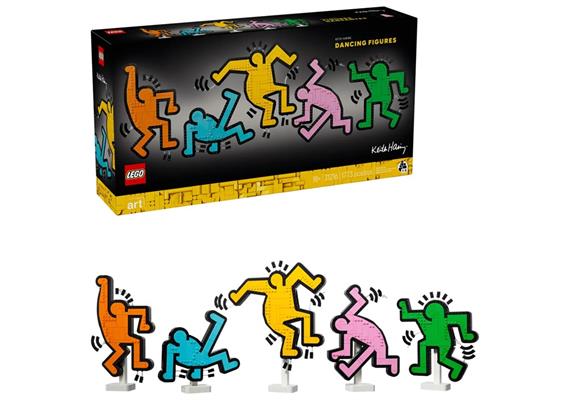 LEGO® Art 31216 Keith Haring - Tanzende Figuren